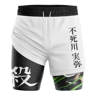 Sanemi Shinazugawa Wind Hashira Demon Slayer 2-in-1 Performance Shorts