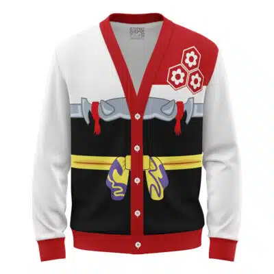 Sesshomaru Inuyasha Knitted Cardigan Sweater