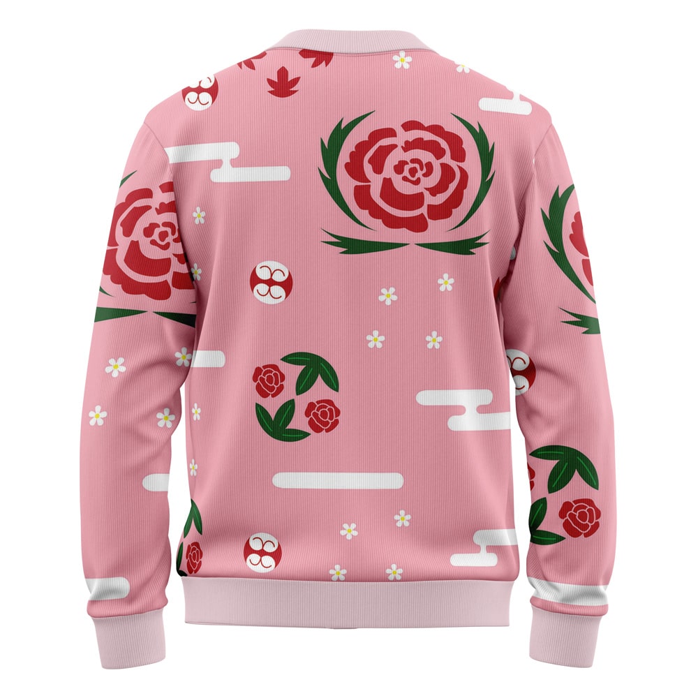 Shunsui Kyuraki Bleach Knitted Cardigan Sweater - Image 2