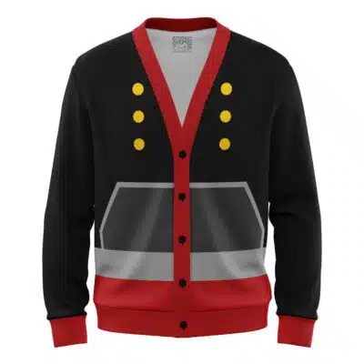 Sora Kingdom Hearts Knitted Cardigan Sweater