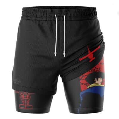 Spike Spiegel Cowboy Bebop 2-in-1 Performance Shorts