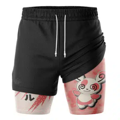 Spinda Attack V2 Pokemon 2-in-1 Performance Shorts