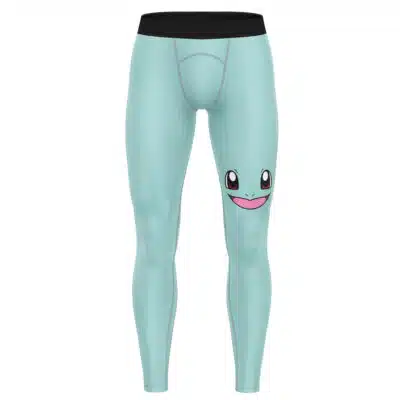 Squirtle Face Pokemon Compression Pants Spats