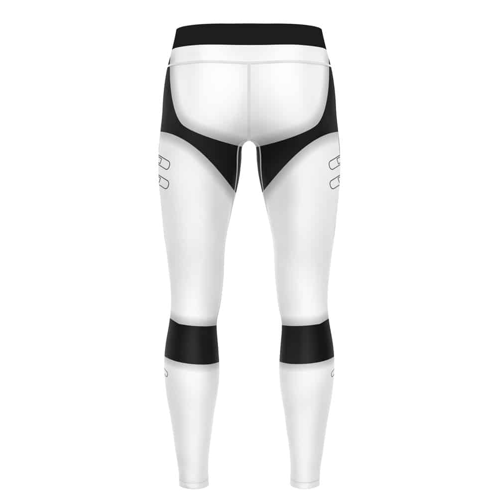 Storm Trooper Star Wars Compression Pants Spats - Image 2