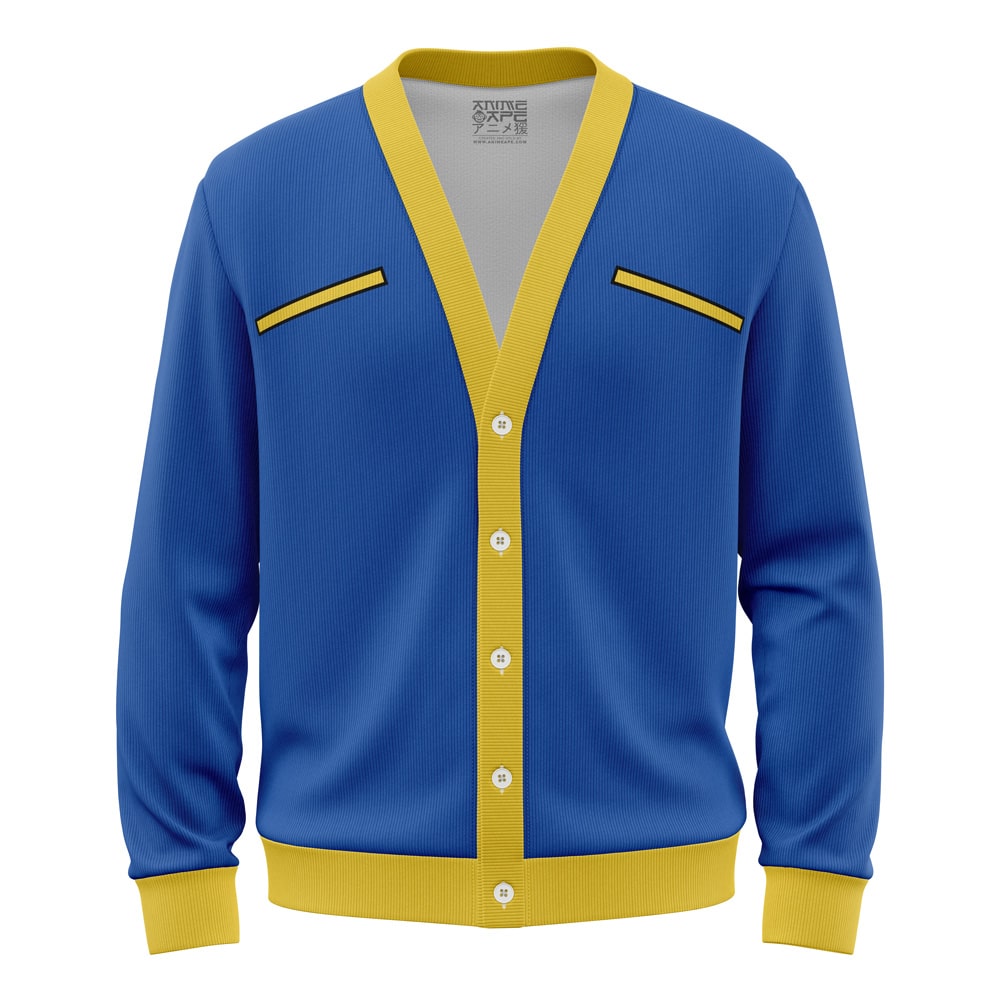 Tai Kamiya Digimon Knitted Cardigan Sweater