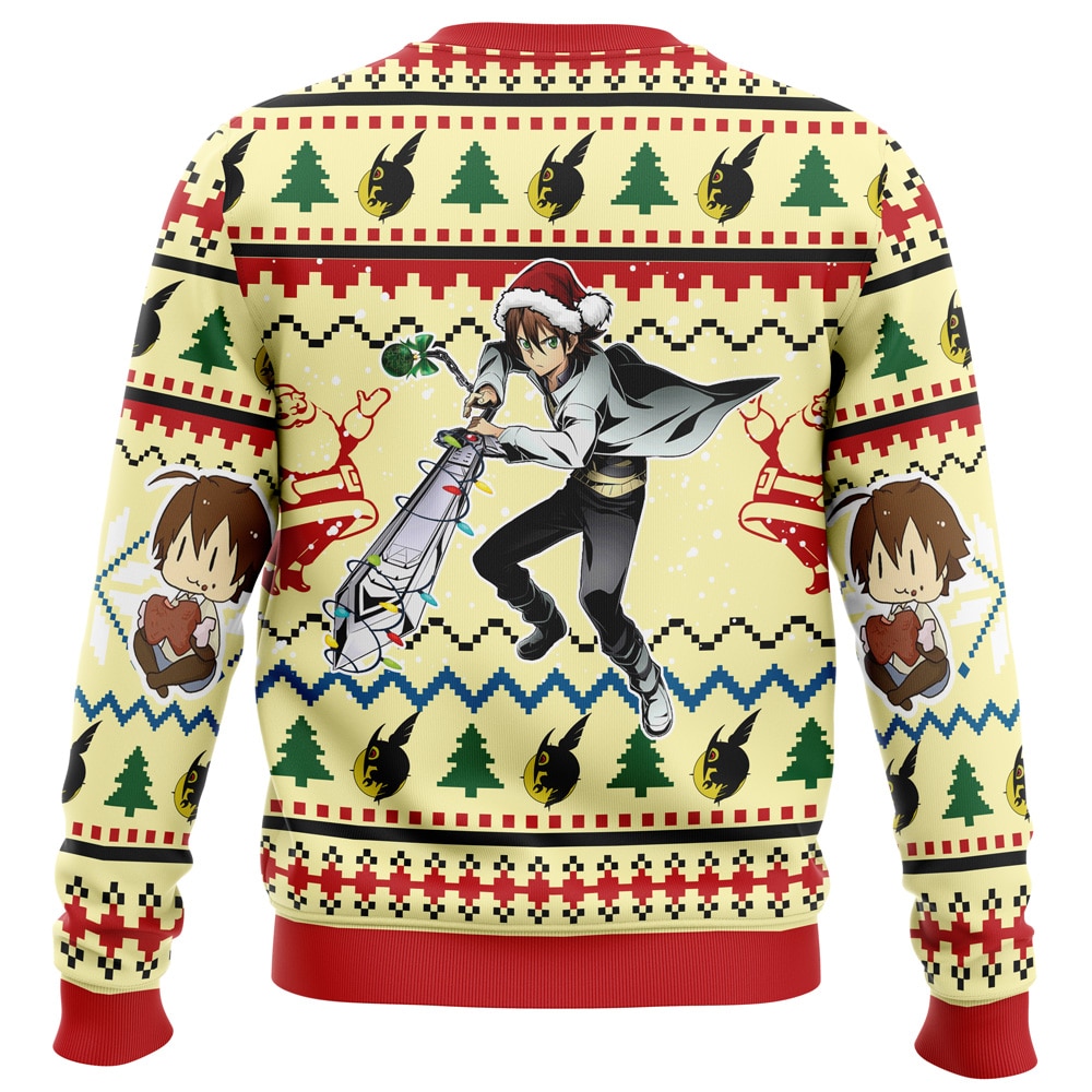 Tatsumi Akame ga Kill Ugly Christmas Sweater - Image 2