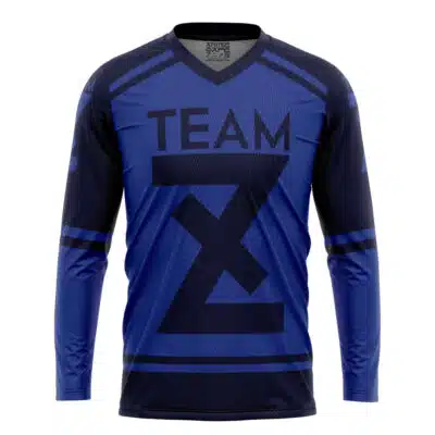 Team Z Blue Lock Hockey Jersey