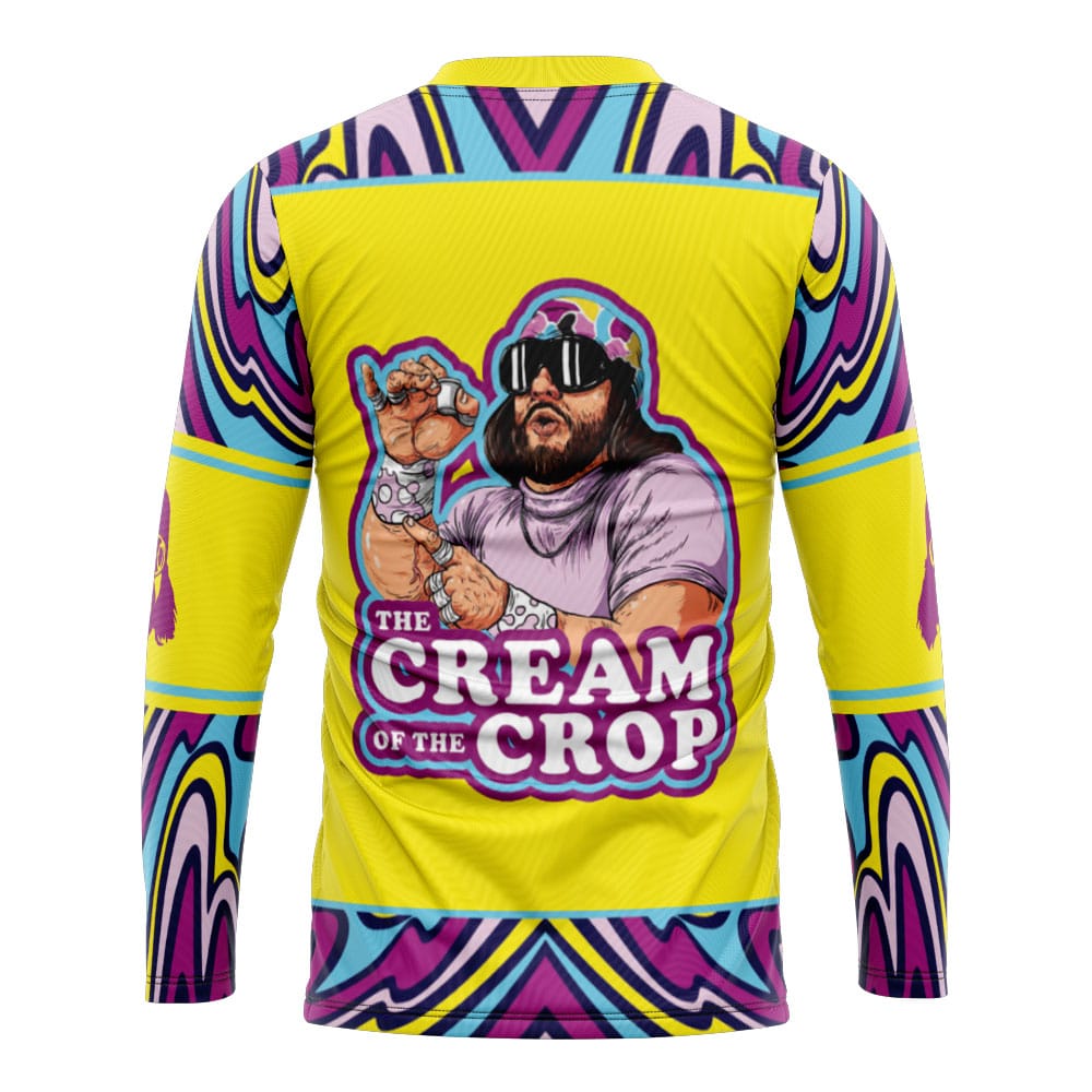 The Cream of the Crop V2 Trippy Randy Savage Hockey Jersey - Image 2