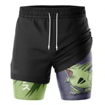 Tyranitar Attack V2 Pokemon 2-in-1 Performance Shorts