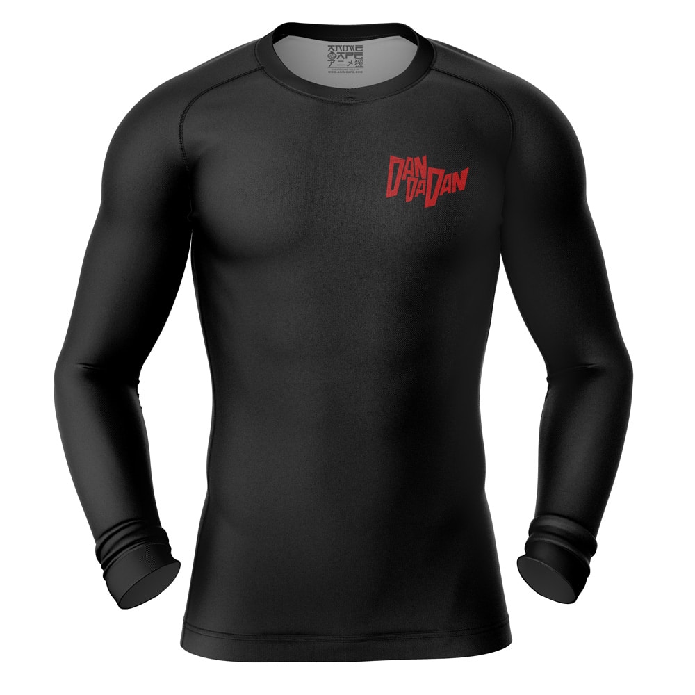 UFO Dandadan Long Sleeve Rash Guard Compression Shirt