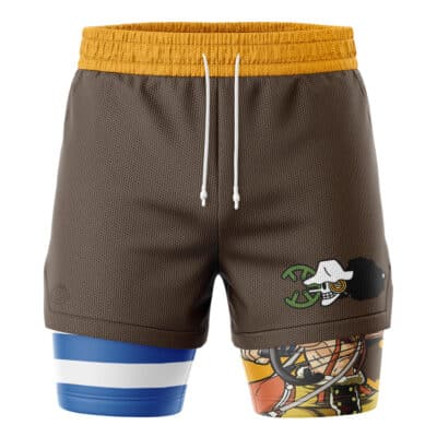 Usopp One Piece 2-in-1 Performance Shorts