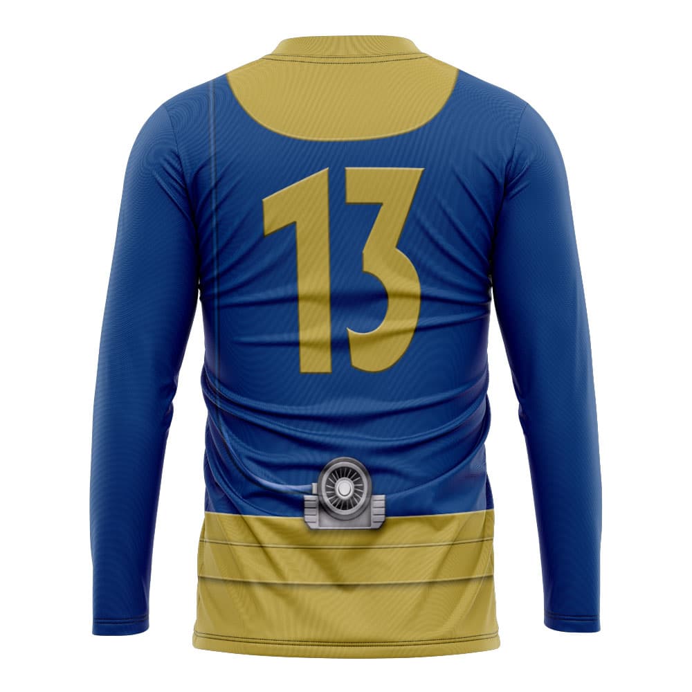 Vault Dweller 13 Fallout Hockey Jersey