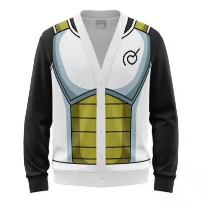 Vegeta Super Armor Dragon Ball Z Knitted Cardigan Sweater