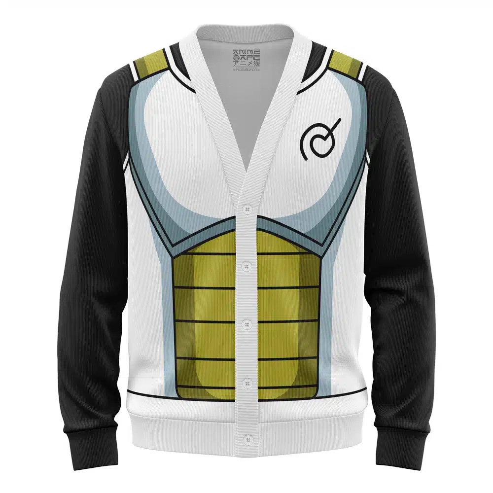 Vegeta Super Armor Dragon Ball Z Knitted Cardigan Sweater