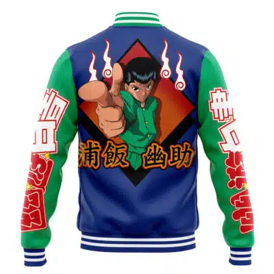 Yusuke Urameshi V2 Ghost Fighter Varsity Jacket