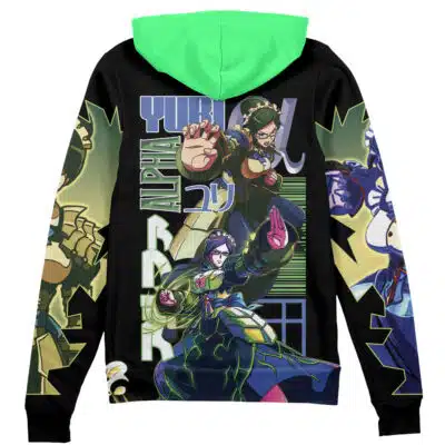 Yuri Alpha Pleiades Overlord Streetwear Zip Hoodie Jacket