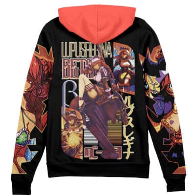 Lupusregina Beta Pleiades Overlord Streetwear Zip Hoodie Jacket
