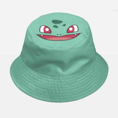 Bulbasaur x Venusaur Evolution Pokemon Custom Bucket Hat