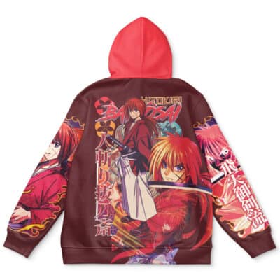 Himura Kenshin V2 Rurouni Kenshin Streetwear Hoodie