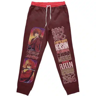 Himura Kenshin V2 Rurouni Kenshin Streetwear Sweatpants