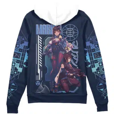 Marian Nikke Streetwear Zip Hoodie Jacket