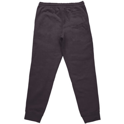 The Marian Nikke Streetwear Sweatpants (Copy) shown from the back are plain black with an elastic waistband and cuffs, displayed flat on a white background.