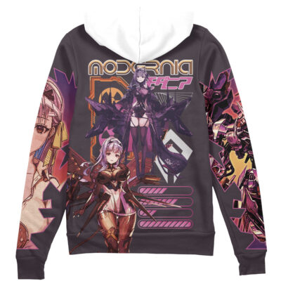 Modernia Nikke Streetwear Zip Hoodie Jacket