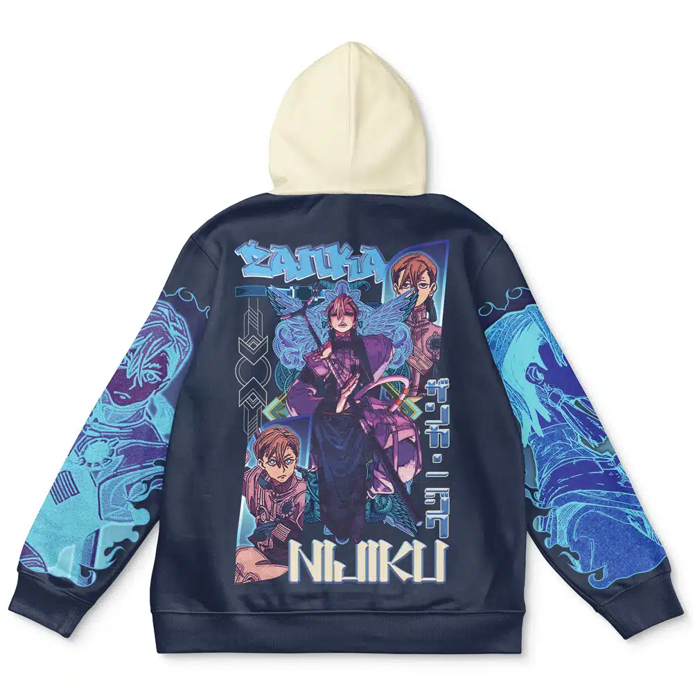 Zanka Nijiku Gachiakuta Streetwear Hoodie