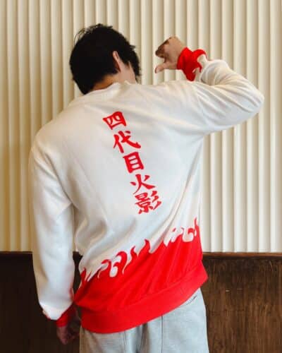 4th Hokage Shippuden Knitted Cardigan Sweater