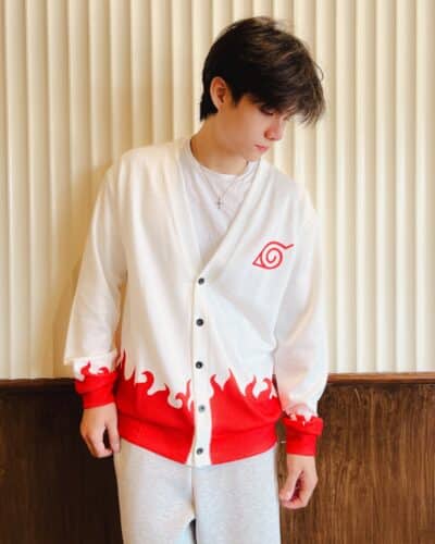 4th Hokage Shippuden Knitted Cardigan Sweater
