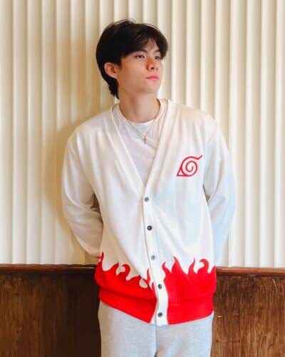 4th Hokage Shippuden Knitted Cardigan Sweater