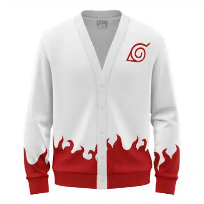 4th Hokage Shippuden Knitted Cardigan Sweater