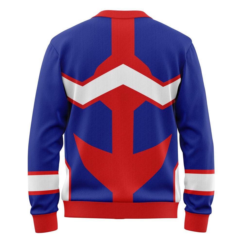 All Might My Hero Academia Knitted Cardigan Sweater - Image 2