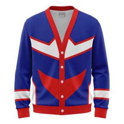All Might My Hero Academia Knitted Cardigan Sweater