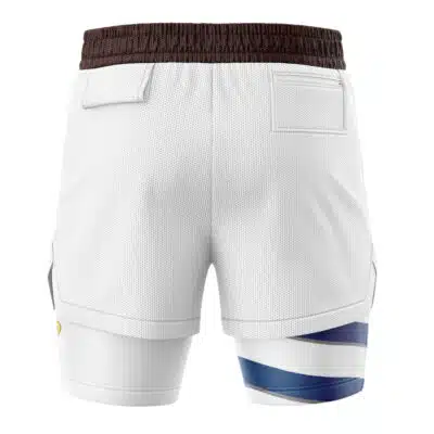 Angemon Digimon 2-in-1 Performance Shorts