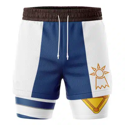Angemon Digimon 2-in-1 Performance Shorts