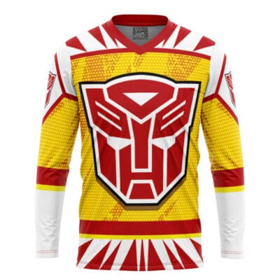 Autobots V2 Transformers Hockey Jersey