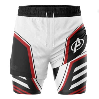 Avengers Endgame V2 Marvel 2-in-1 Performance Shorts