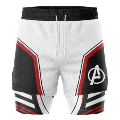 Avengers Endgame V2 Marvel 2-in-1 Performance Shorts