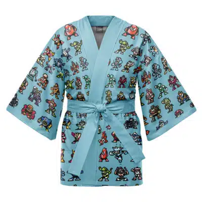 Bad Guys Mega Man Gaming Happi Coat Haori Kimono