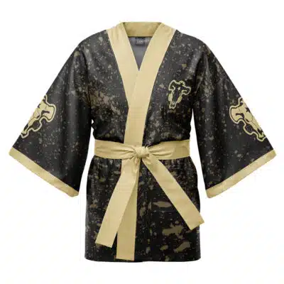 Black Bull Black Clover Happi Coat Haori Kimono