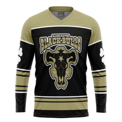 Black Bulls Black Clover Hockey Jersey