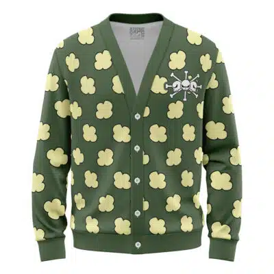 Blackbeard One Piece Knitted Cardigan Sweater