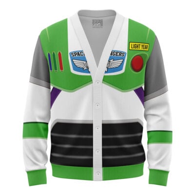 Buzz Lightyear Toy Story Disney Knitted Cardigan Sweater