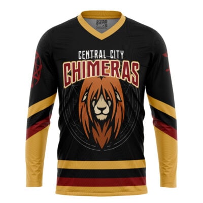 Central City Chimeras Fullmetal Alchemist Hockey Jersey