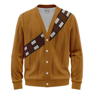Chewbacca Star Wars Knitted Cardigan Sweater