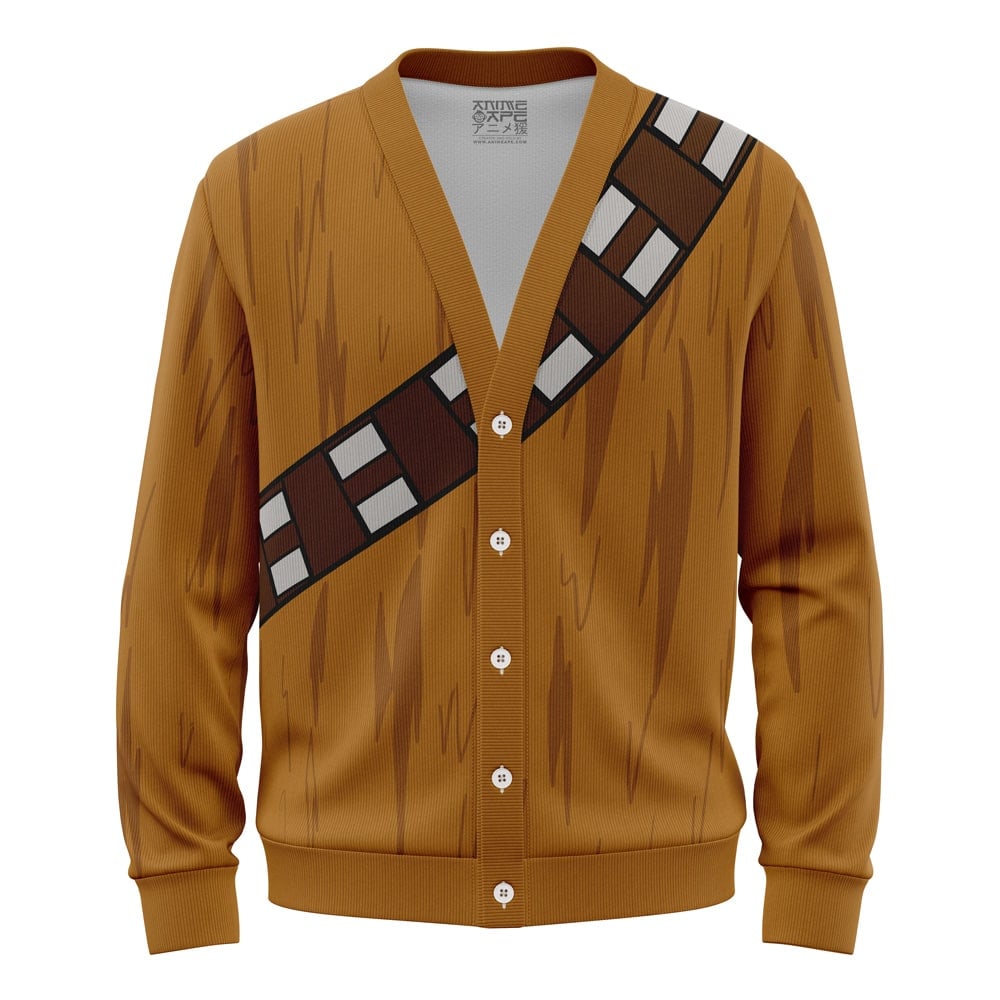 Chewbacca Star Wars Knitted Cardigan Sweater