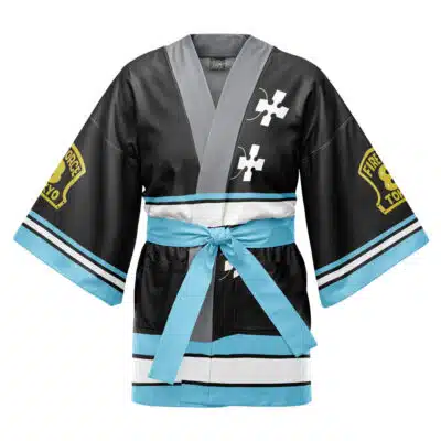 Company 8 Fire Force Happi Coat Haori Kimono