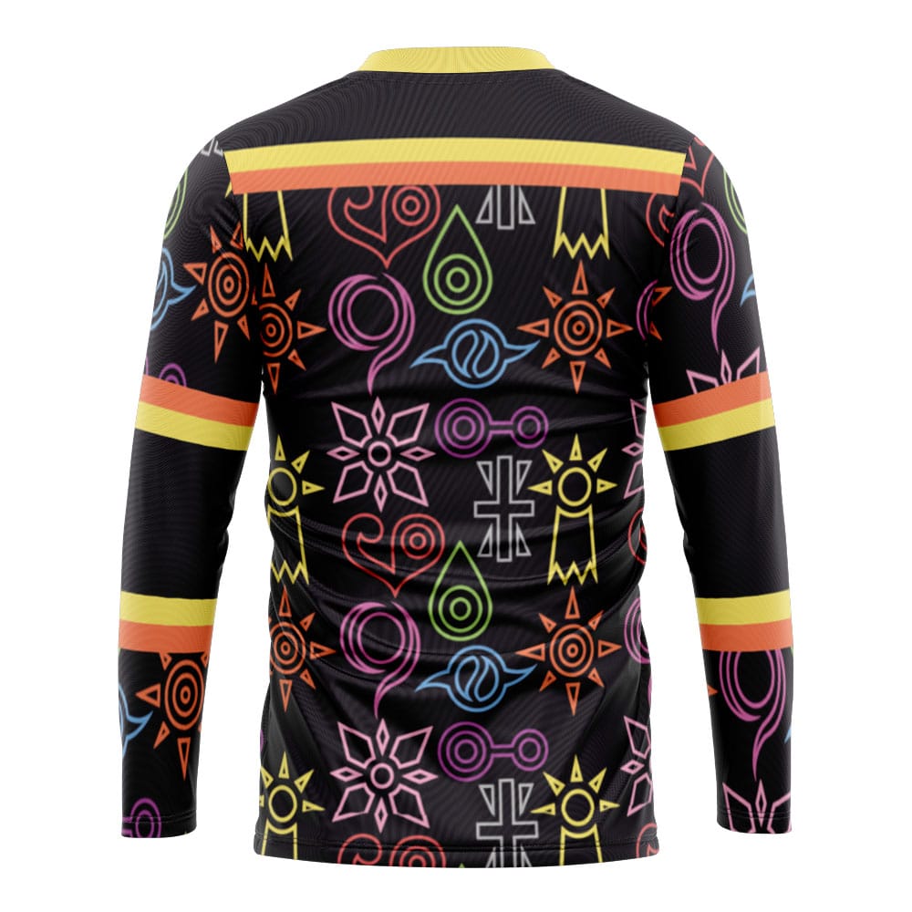 Crest Symbols Digimon Hockey Jersey - Image 2