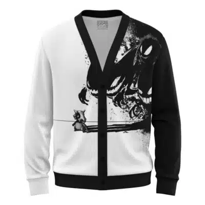 Cubone and the Ghosts  Pokemon Knitted Cardigan Sweater